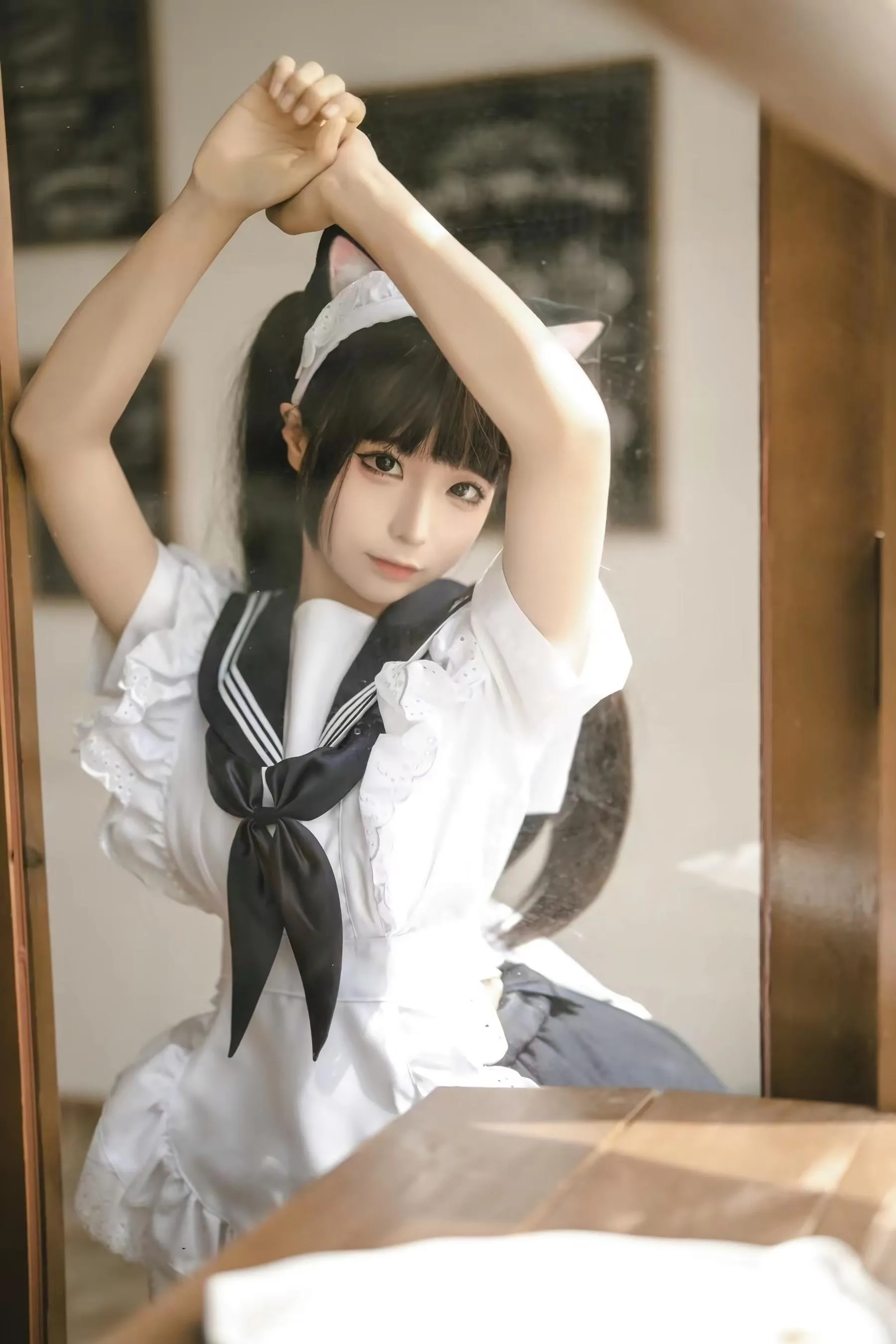 蠢沫沫 – NO.215 猫猫女仆 [24P]插图2